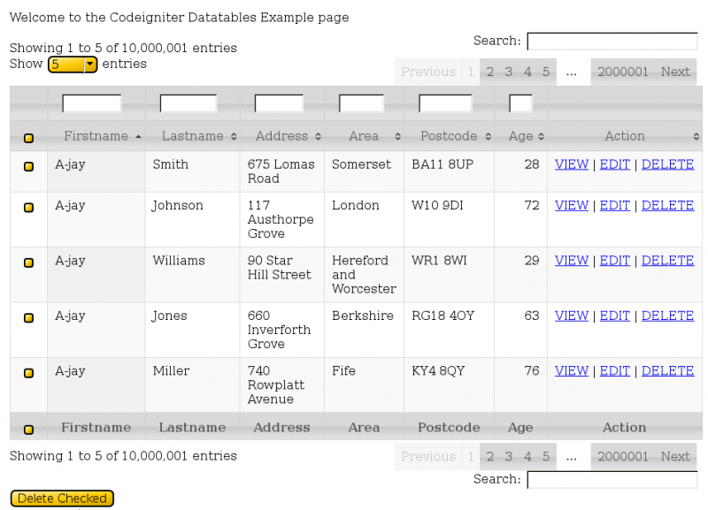 datatables-library-example-application-in-codeigniter-mac-pc-zone